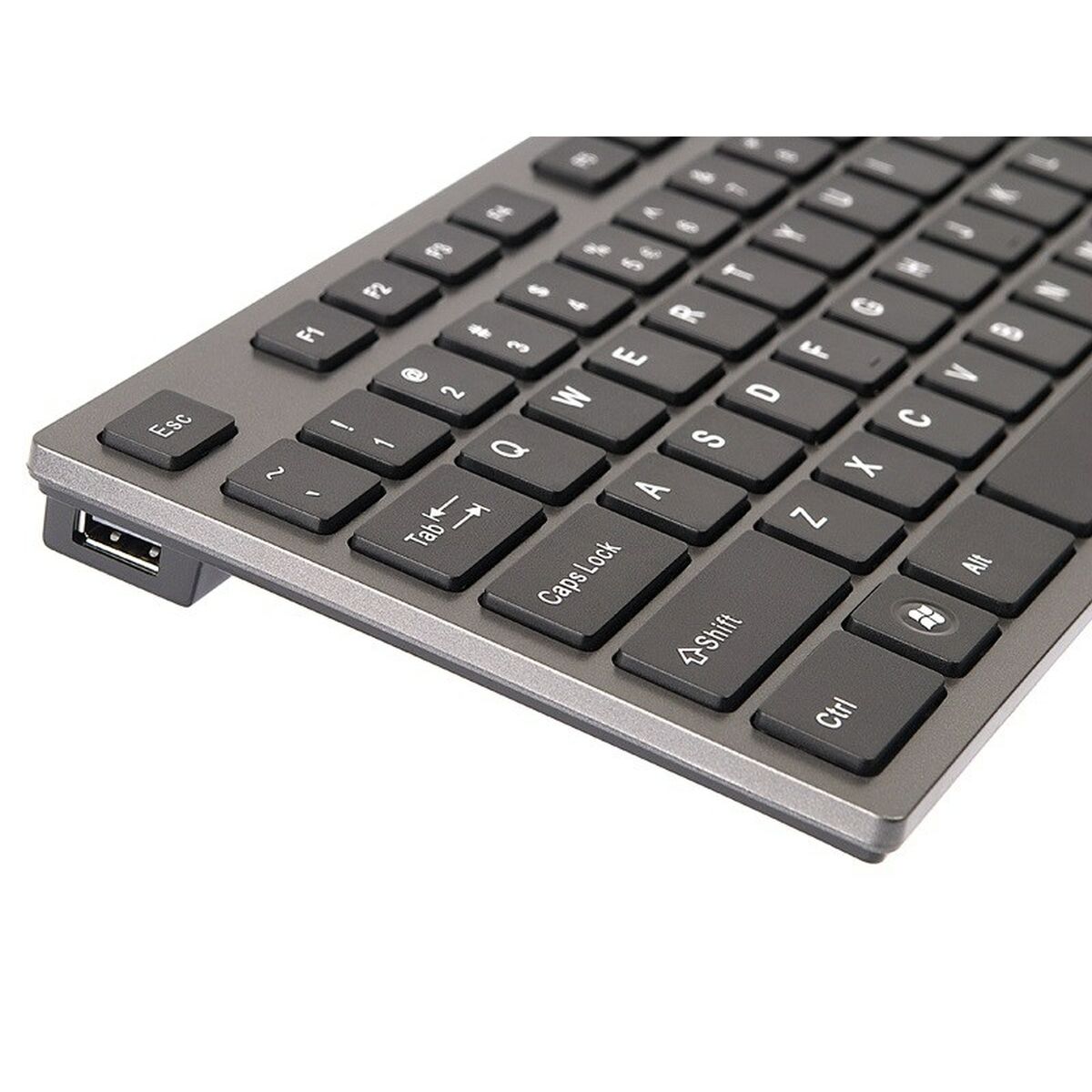 Tastiera A4 Tech KV-300H QWERTY Nero Grigio Monocromatica Nero/Grigio 5 S9122897_3