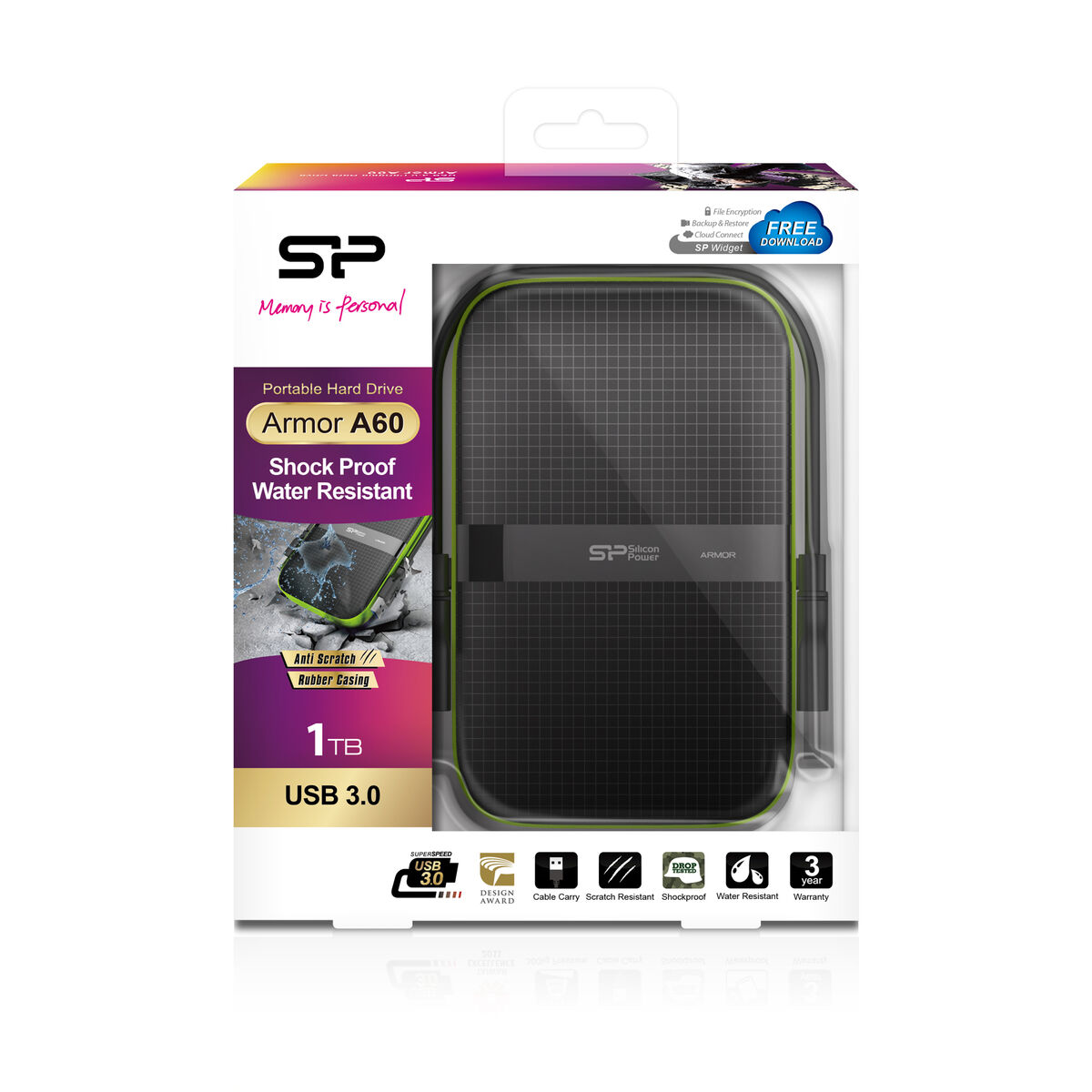 Hard Disk Esterno Silicon Power Armor A60 1 TB 5 S9107944_3
