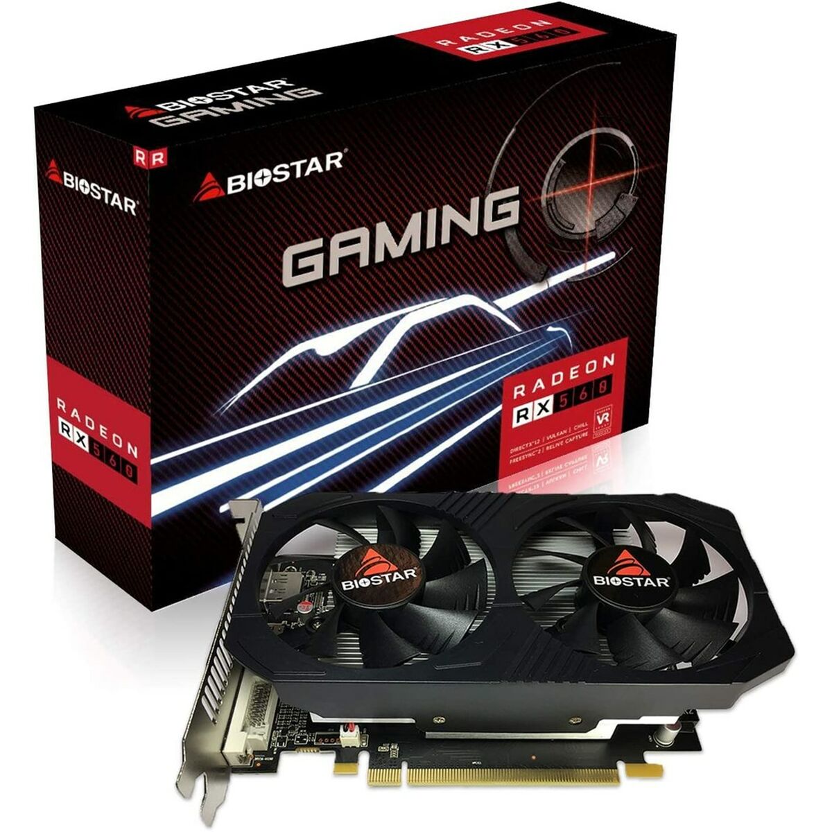 Scheda Grafica Biostar VA5615RF41 AMD Radeon RX 560 GDDR5 4 GB 2 S9130879_0