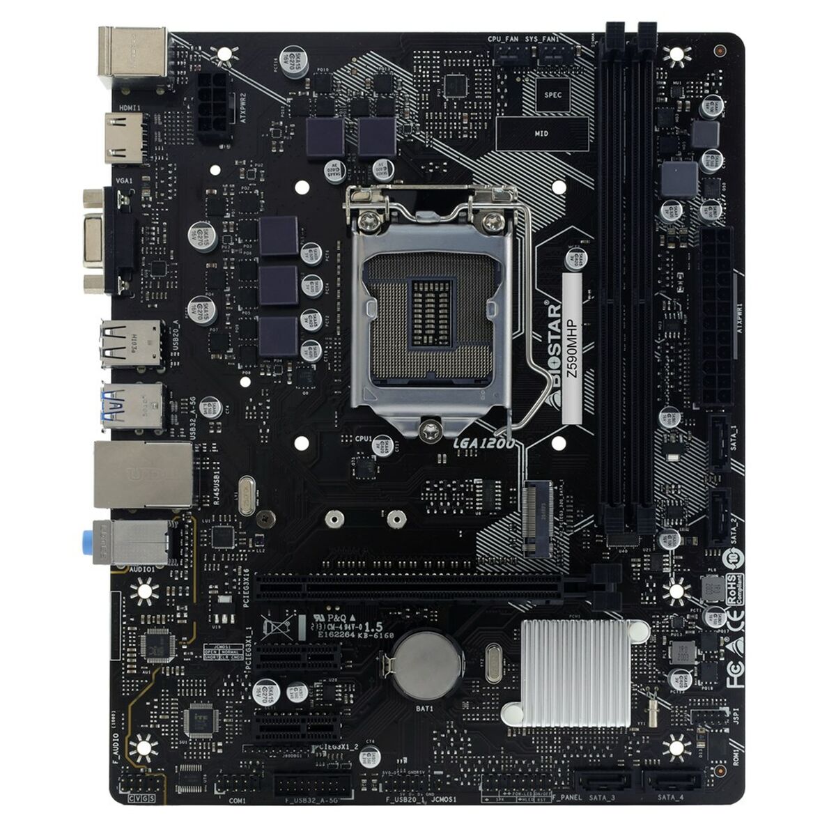 Scheda Madre Biostar Z590MHP Intel Z590 LGA 1200 3 S9147387_1
