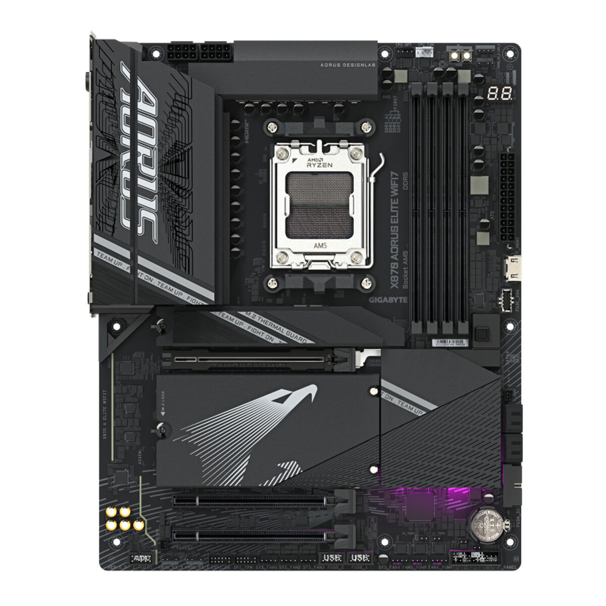 Scheda Madre Gigabyte X870 AORUS ELITE WIFI7 AMD AM5 AMD X870 3 S91106871_1