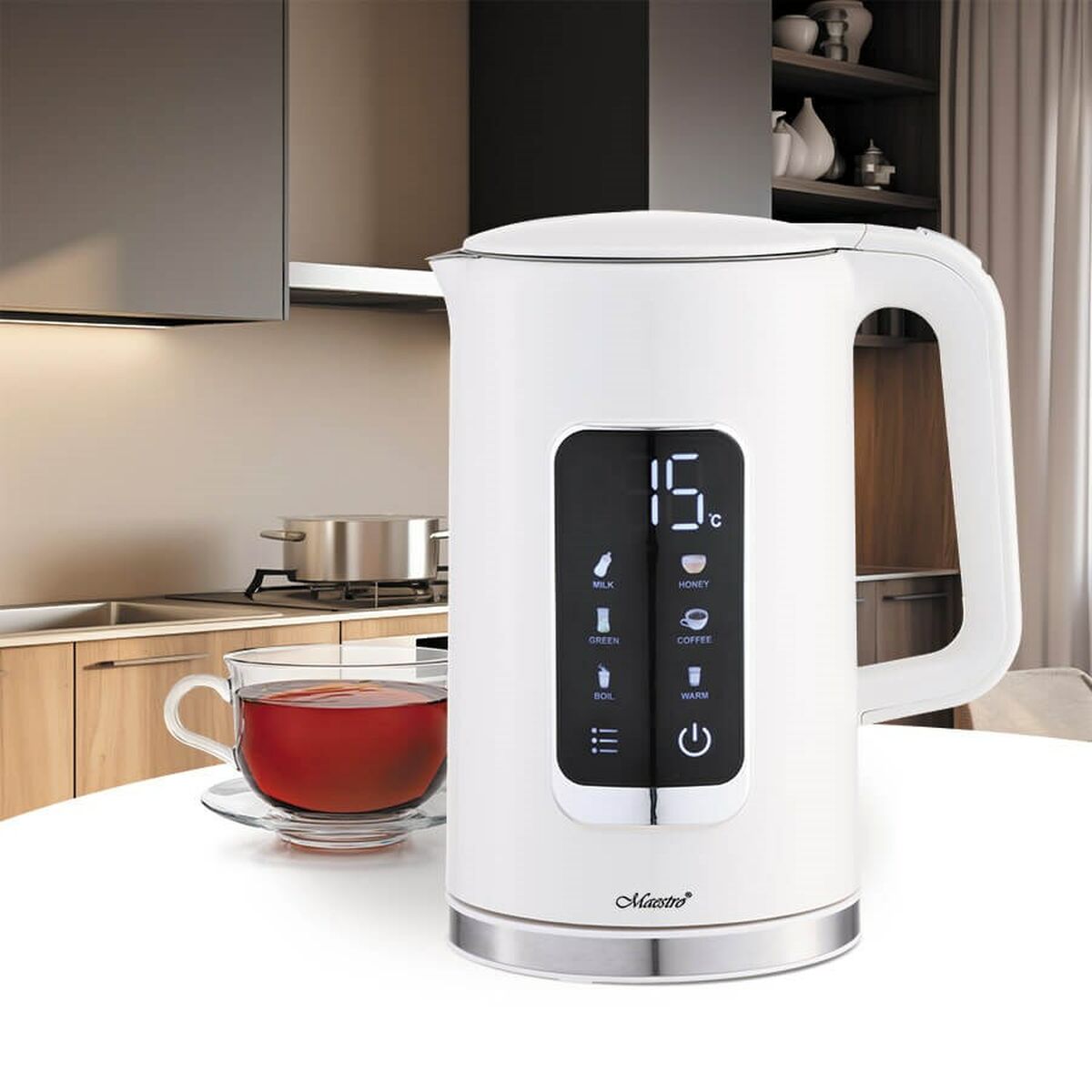 Bollitore Feel Maestro MR-024 Bianco 1850-2200 W 1,7 L 4 S9174354_2