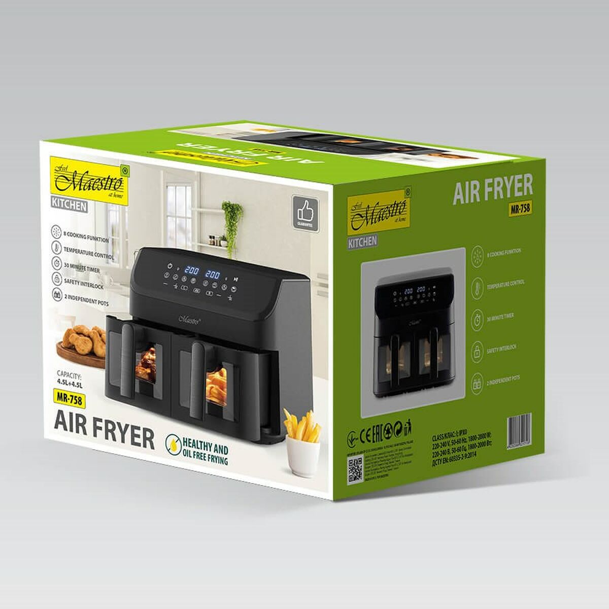 Friggitrice ad Aria Feel Maestro MR-758 7 S91110523_5