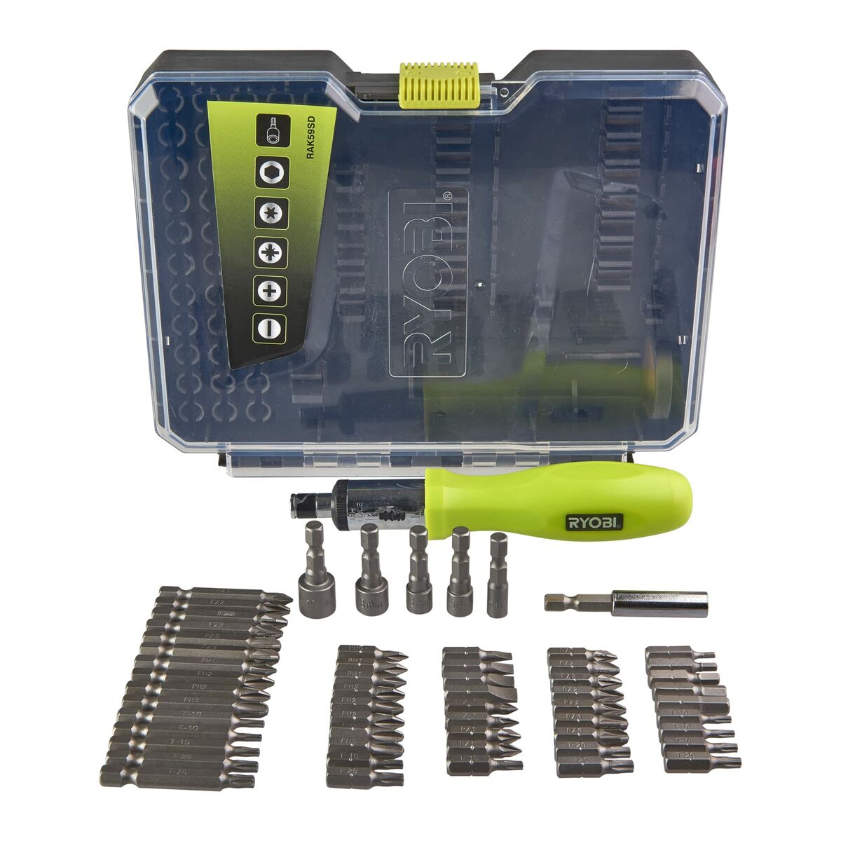 Set di punte con cacciavite Ryobi RAK59SD 5 S9906253_3