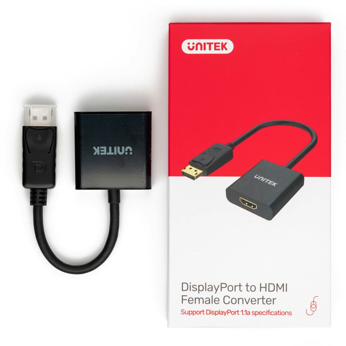 Adattatore DisplayPort con HDMI Unitek Y-5118DA Nero 8 S9115536_6