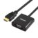 Adattatore HDMI con VGA con Audio Unitek Y-6333 Nero 1 S9115530_0