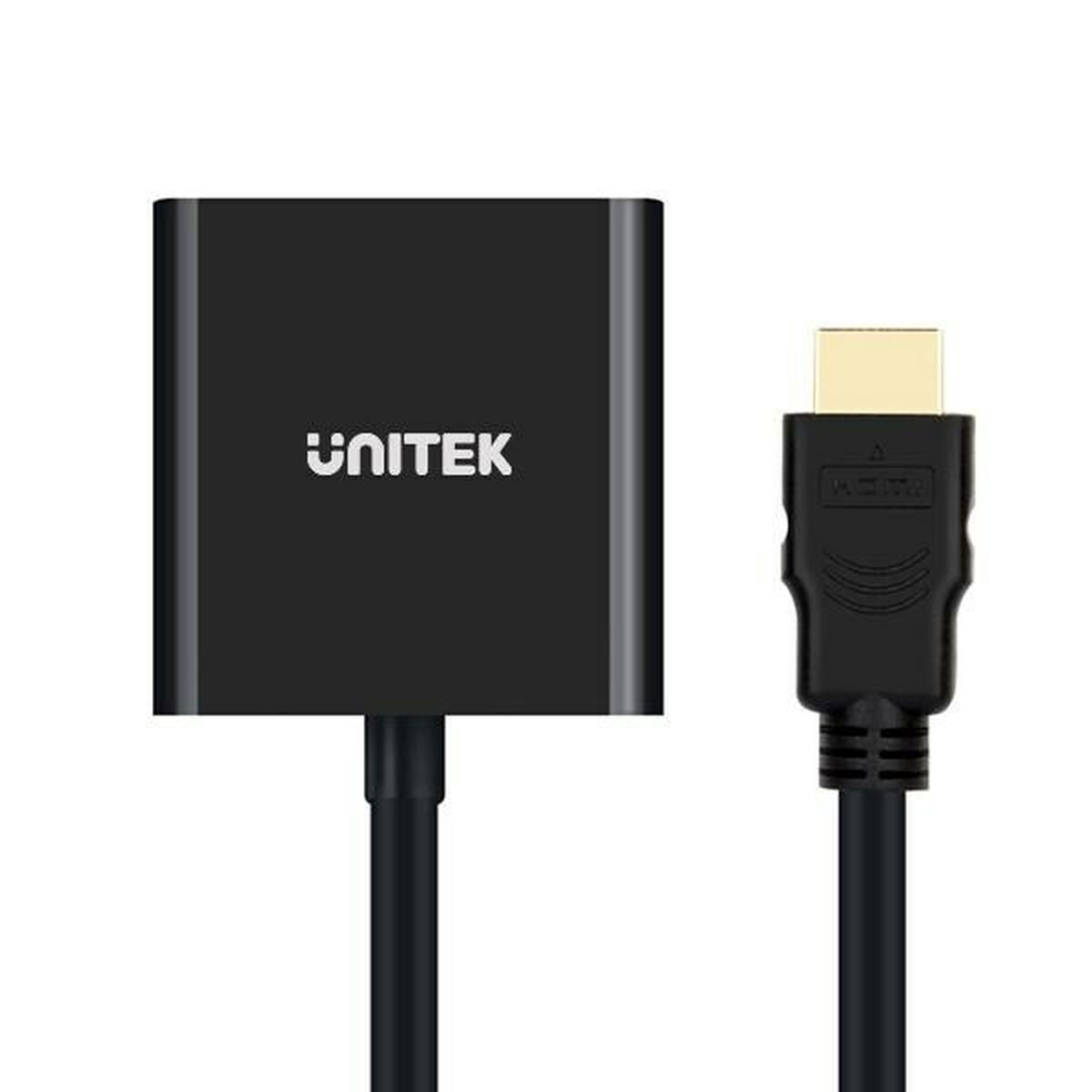 Adattatore HDMI con VGA con Audio Unitek Y-6333 Nero 4 S9115530_2
