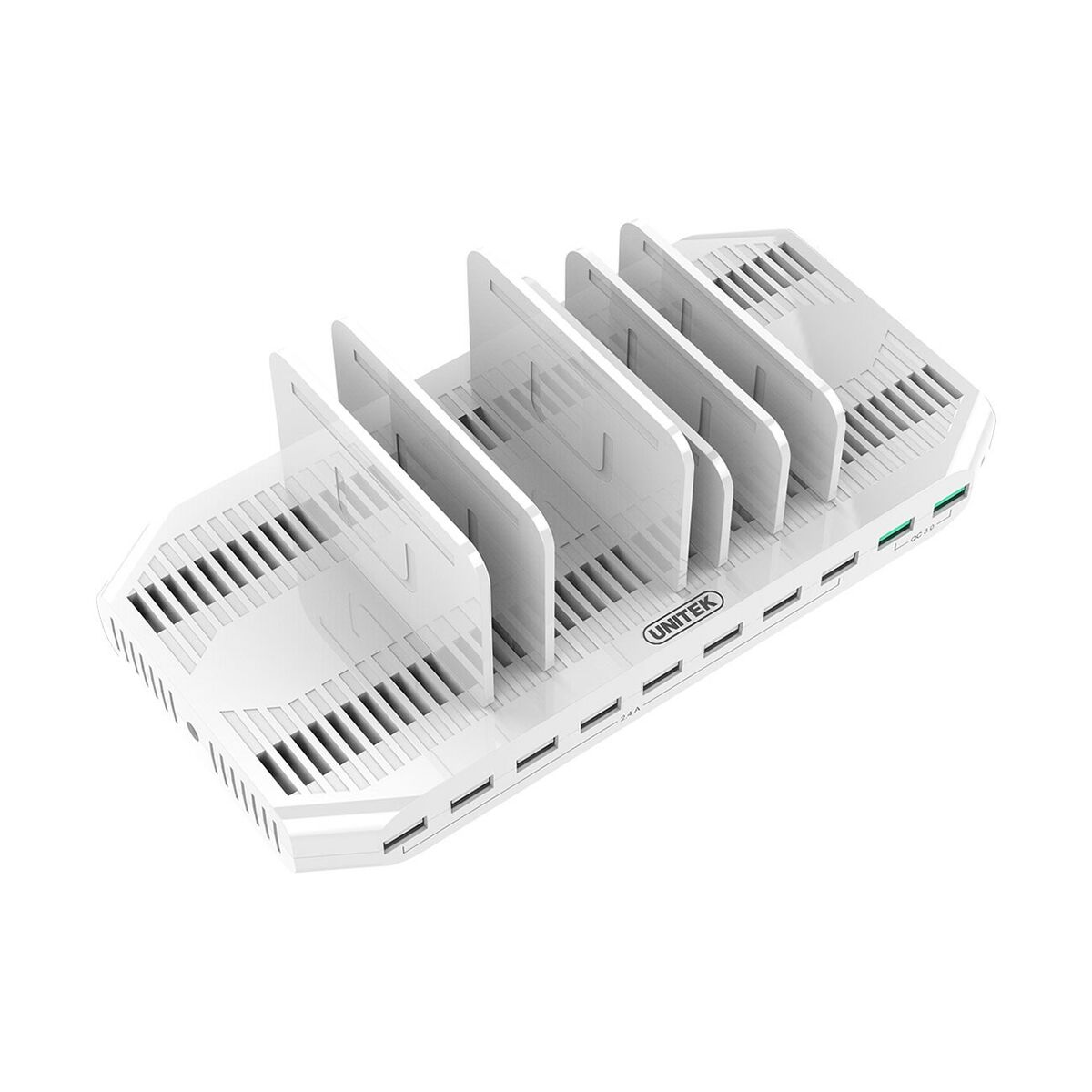 Caricabatterie Unitek Y-2190A Bianco (1 Unità) 2 S9165212_0