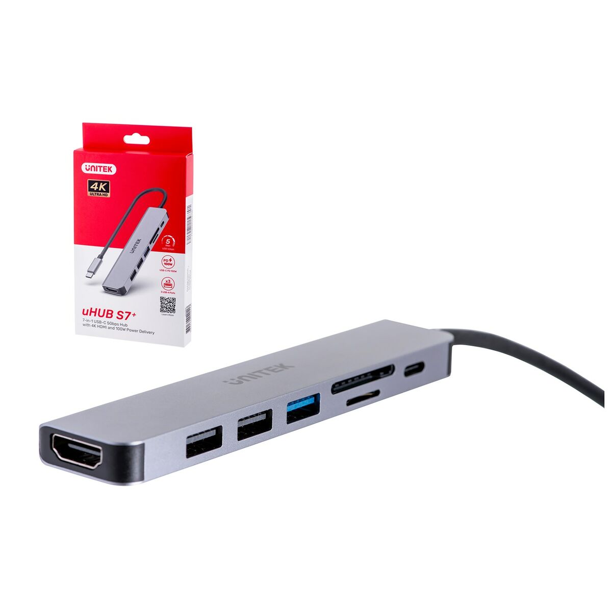 Hub USB Unitek H1118A 100 W 4 S9124414_2