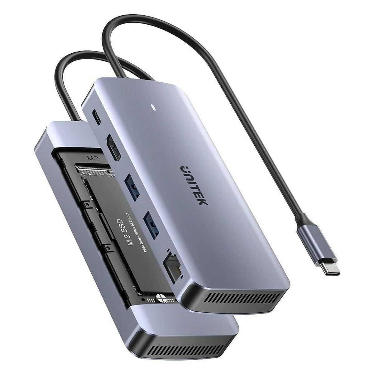 Hub USB Unitek D1120A01 100 W 6 S91105912_4