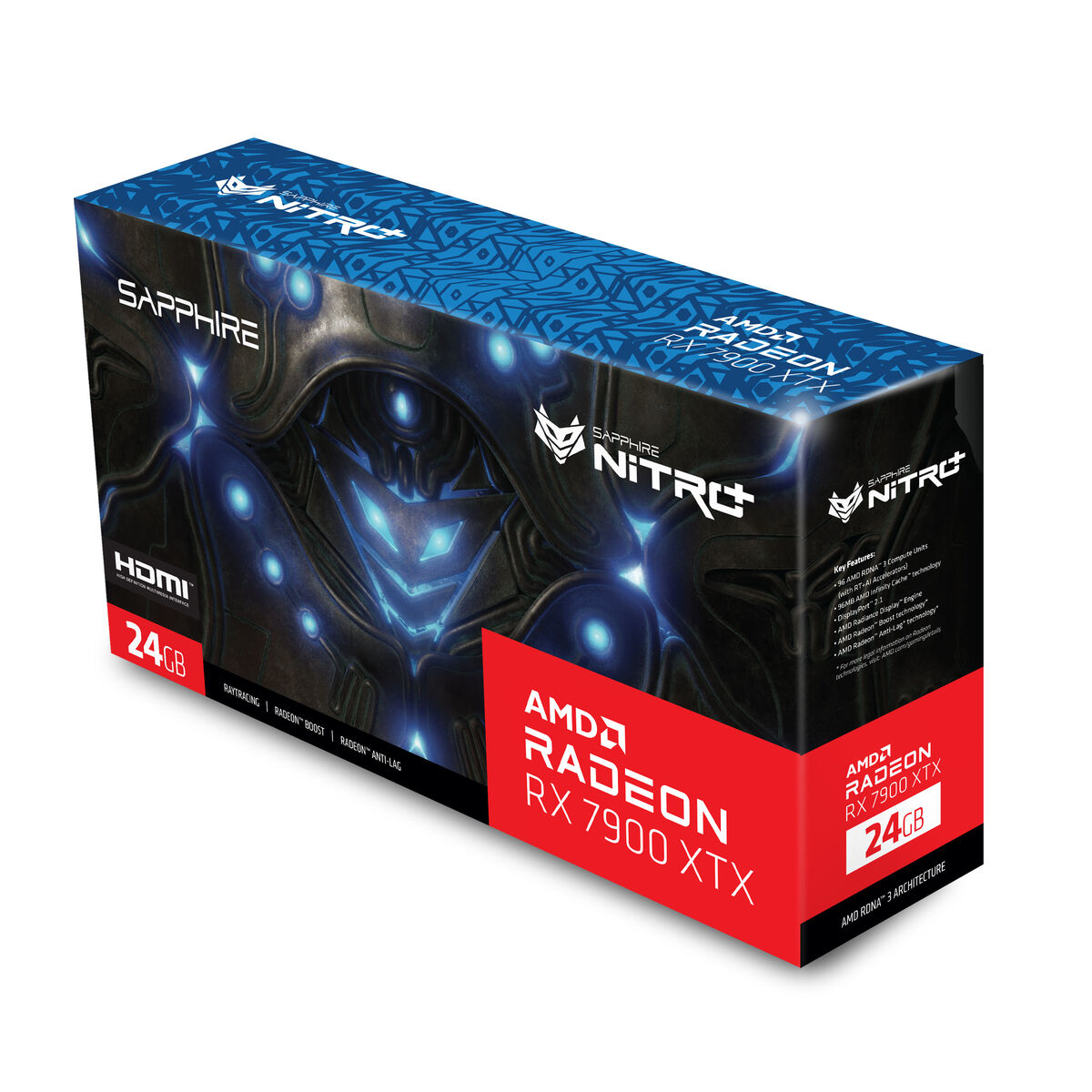 Scheda Grafica Sapphire Radeon RX 7900 XTX Vapor-X AMD AMD RADEON RX 7900 XTX GDDR6 4 S9128913_2
