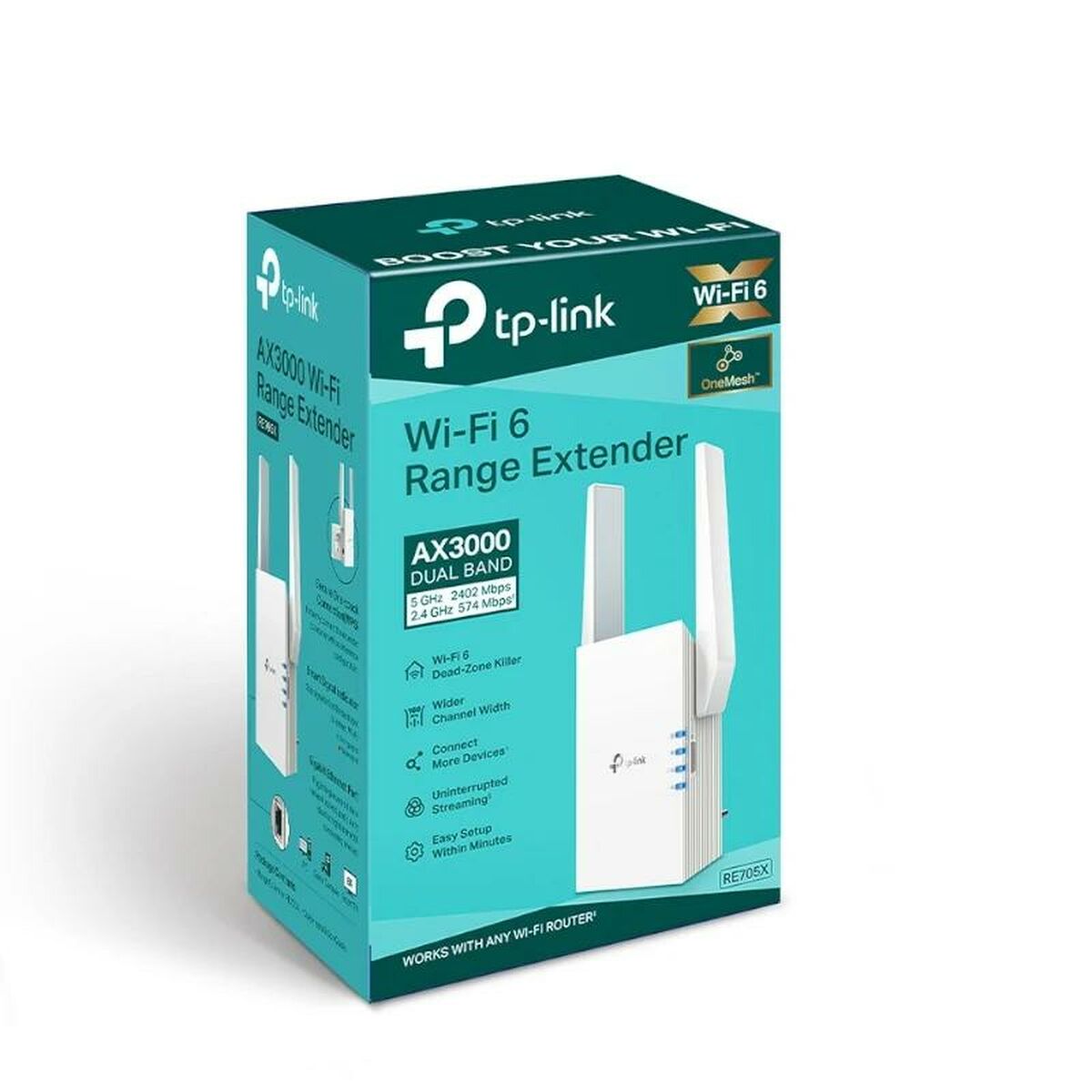 Punto d'Accesso TP-Link RE705X Bianco 5 S9116825_3