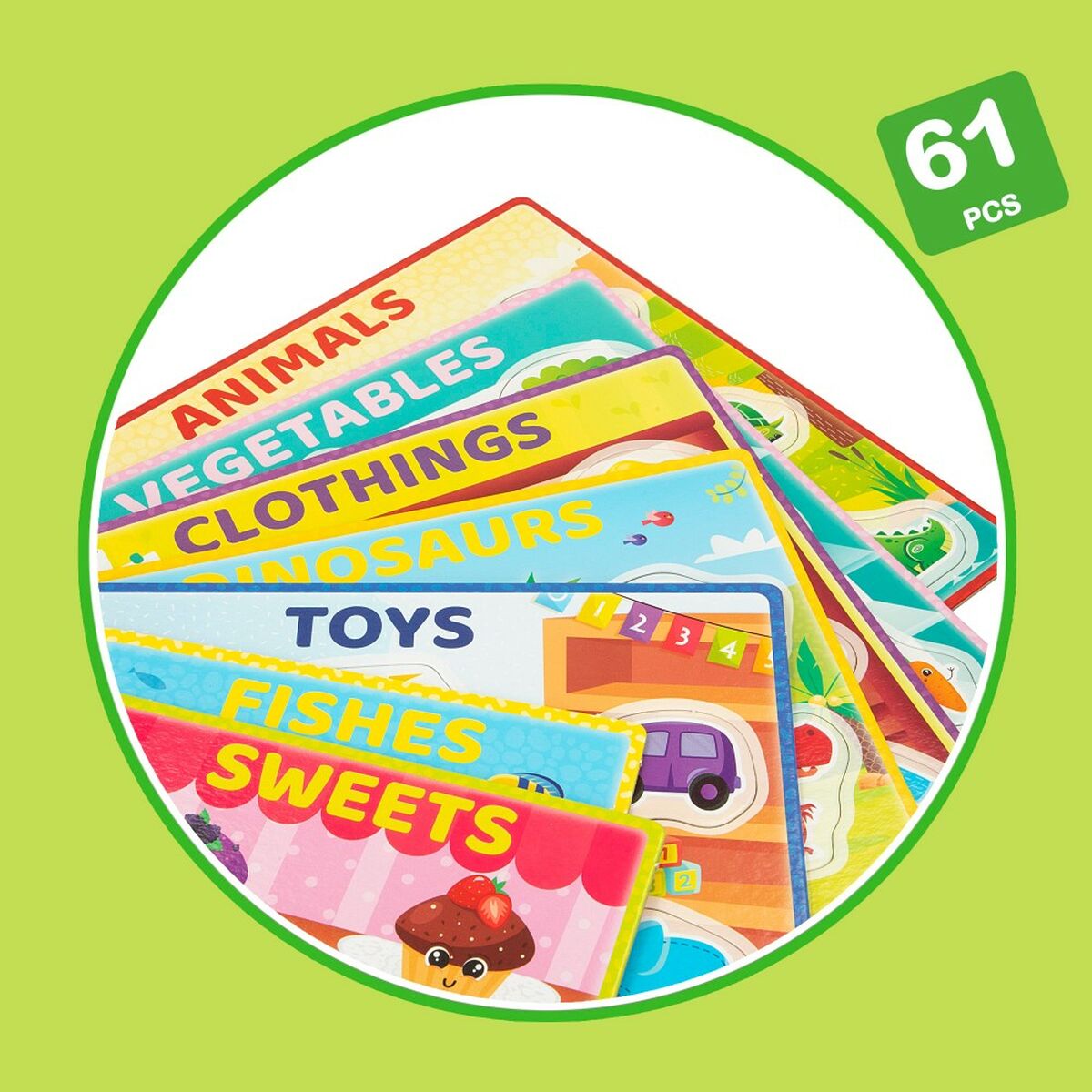 Gioco Educativo Lisciani Giochi 26 x 6 x 26 cm Colori Metodo Montessori 61 Pezzi (6 Unità) 4 S8902598_2