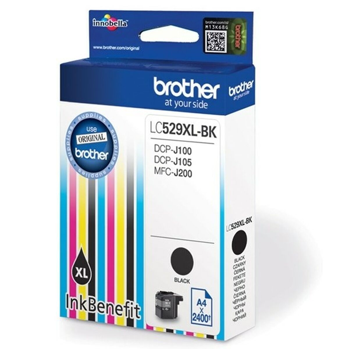 Cartuccia ad Inchiostro Originale Brother LC529XL-BK Nero 3 S9113552_1