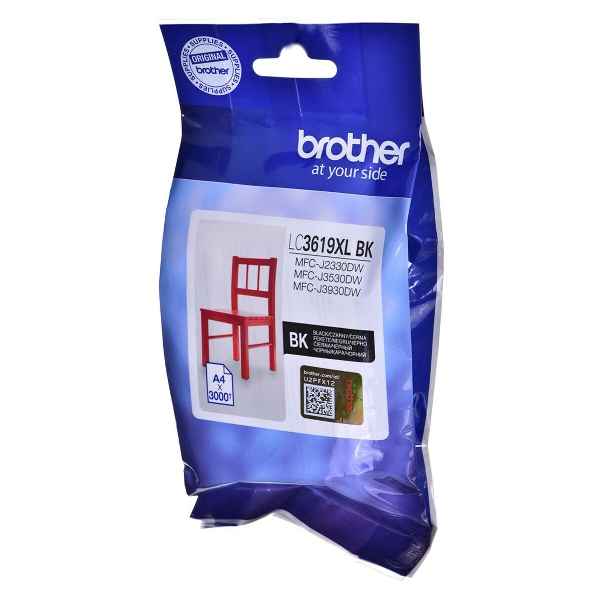 Cartuccia ad Inchiostro Originale Brother LC-3619XLBK Nero 3 S9128062_1