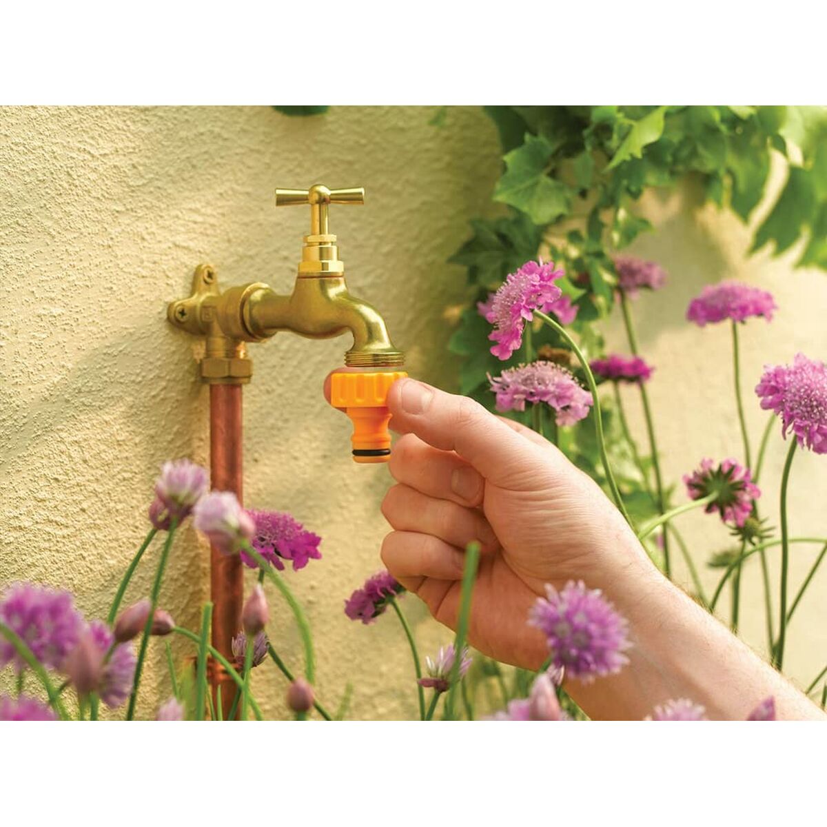 Connettore tubo Hozelock 2184 1/2", 3/4" Esterno Rubinetto 3 S7920196_1