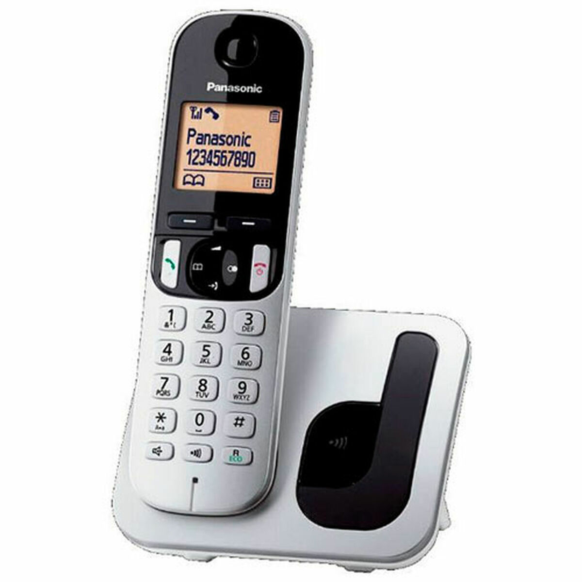 Telefono Senza Fili Panasonic KX-TGC210SPS Ambra Metallizzato 2 S9905750_0
