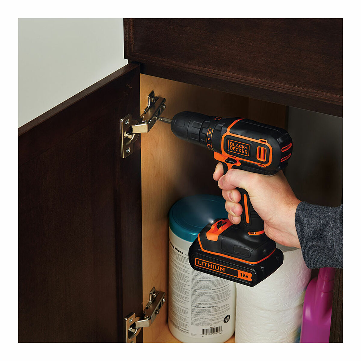 Trapano con cacciavite Black & Decker BDCDC18 4 S7908534_2
