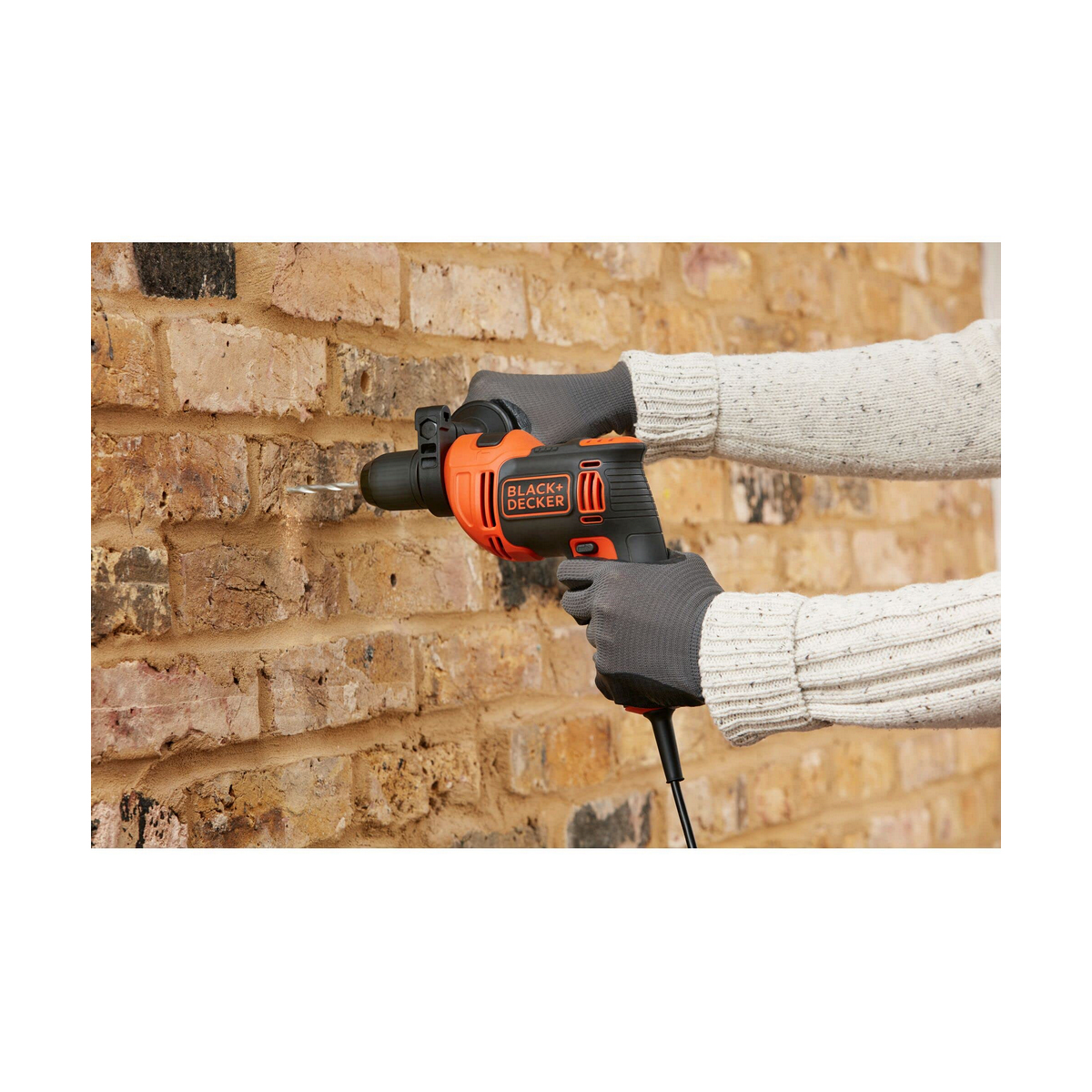 Set trapano e accessori Black & Decker BEH710K-QS 230 V 710 W 9 S7908526_7