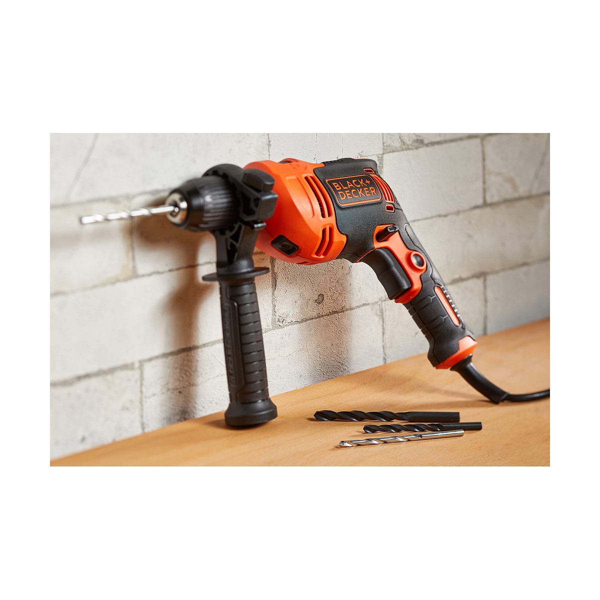 Set trapano e accessori Black & Decker BEH710K-QS 230 V 710 W 10 S7908526_8