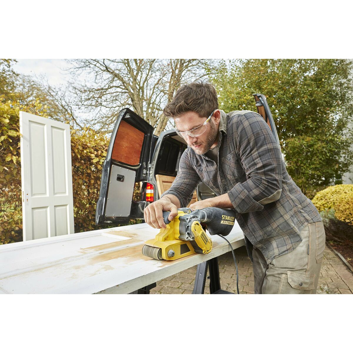 Levigatrice a nastro Stanley FMEW204K 1010 W 4 S9120726_2