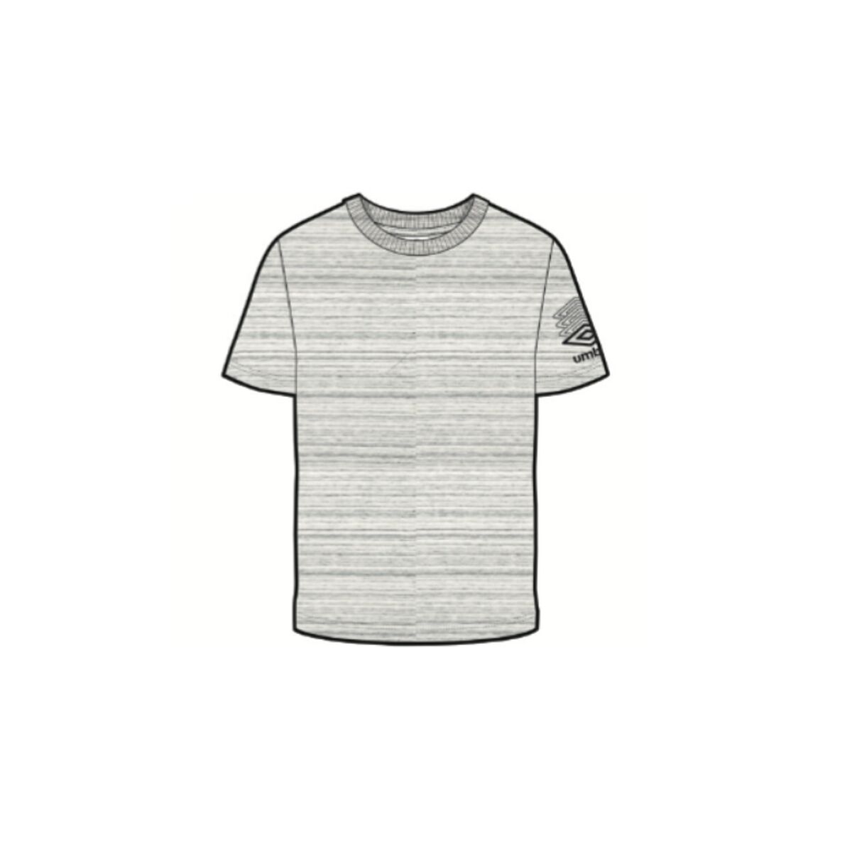 Maglia a Maniche Corte Uomo Umbro TERRACE 66207U 263 Grigio 5 S2024813_3