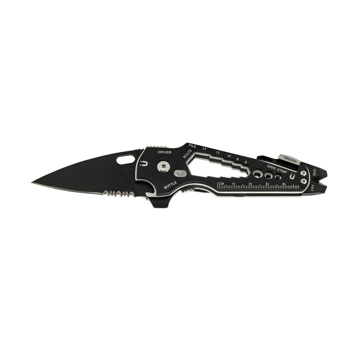 Coltello multiuso True Smartknife tu6869 15 in 1 Nero 4 S7922325_2