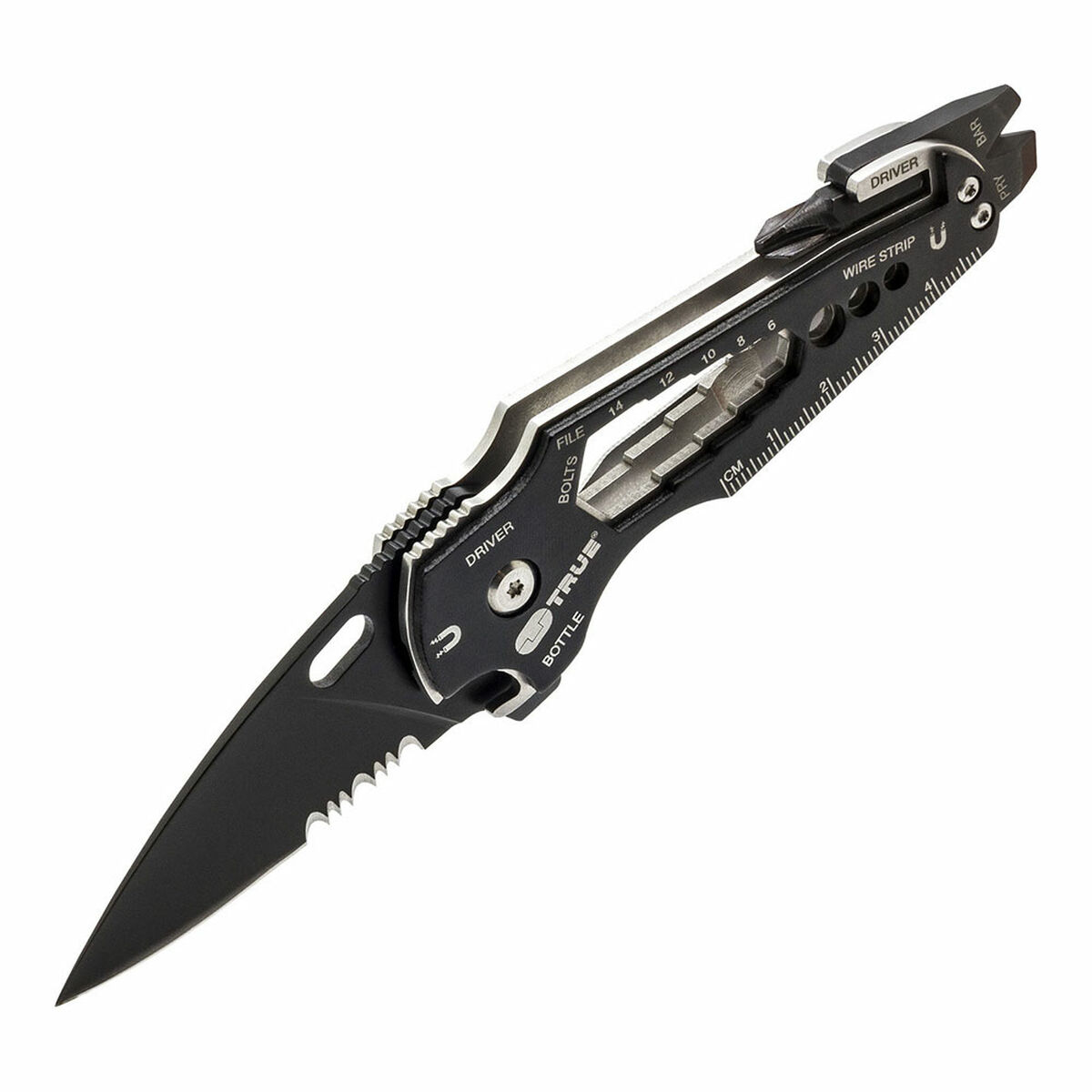 Coltello multiuso True Smartknife tu6869 15 in 1 Nero 2 S7922325_0