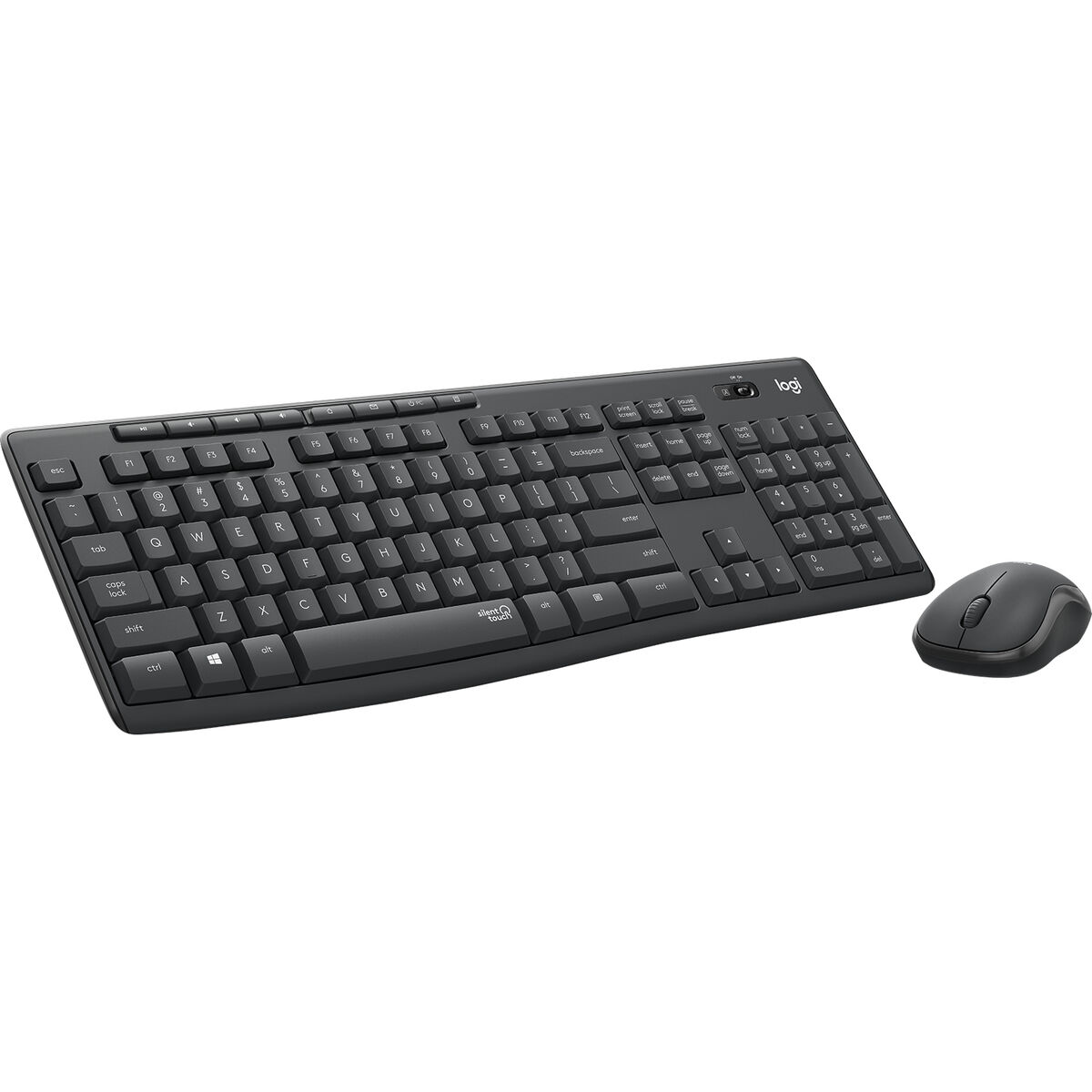 Tastiera Logitech MK295 Silent Wireless Combo Grafite Monocromatica QWERTY Qwerty US 2 S9123436_0