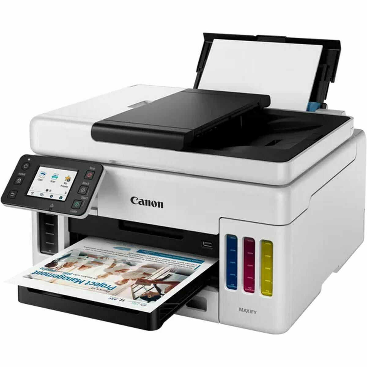 Stampante Multifunzione Canon GX6050 MegaTank Bianco 2 S9902545_0