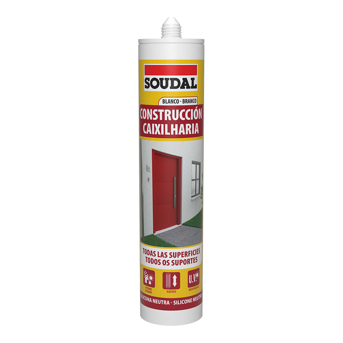 Silicone Soudal 115786 Costruzioni Bianco 290 ml 2 S7907532_0
