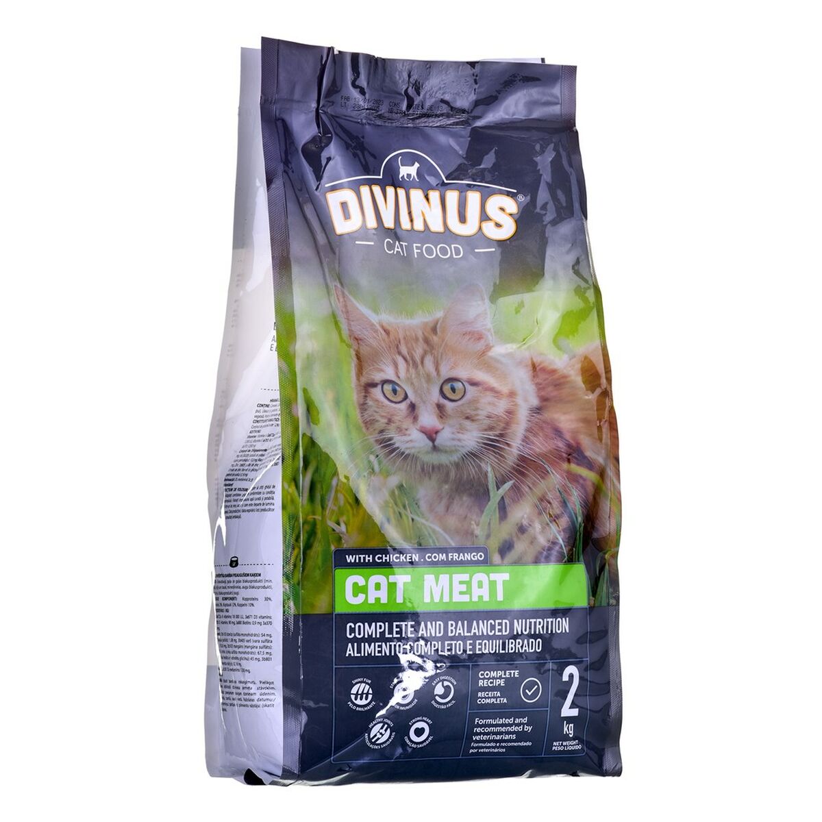Cibo per gatti Divinus Meat Adulto Pollo 2 Kg 2 S9108569_0