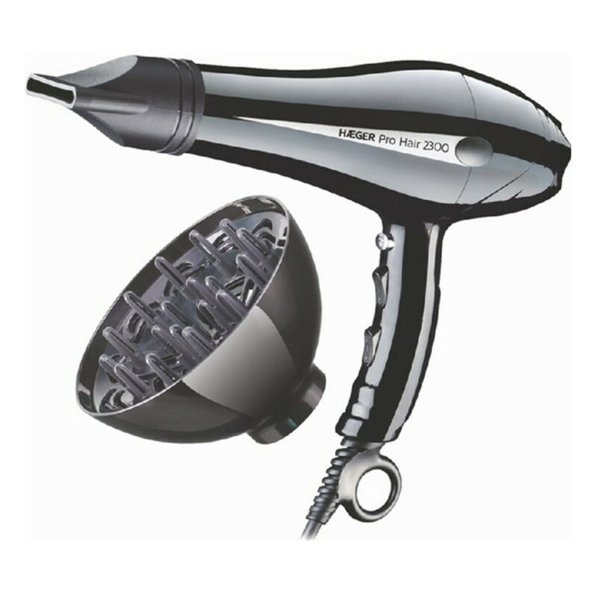 Phon Haeger HD-230.011B 2300 W Nero 2300 W 3 S7781524_1