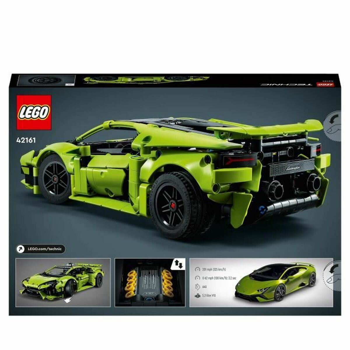 Set di Costruzioni Lego LAMBORGHINI HURACÁN TECNICA Multicolore 7 S9136997_5