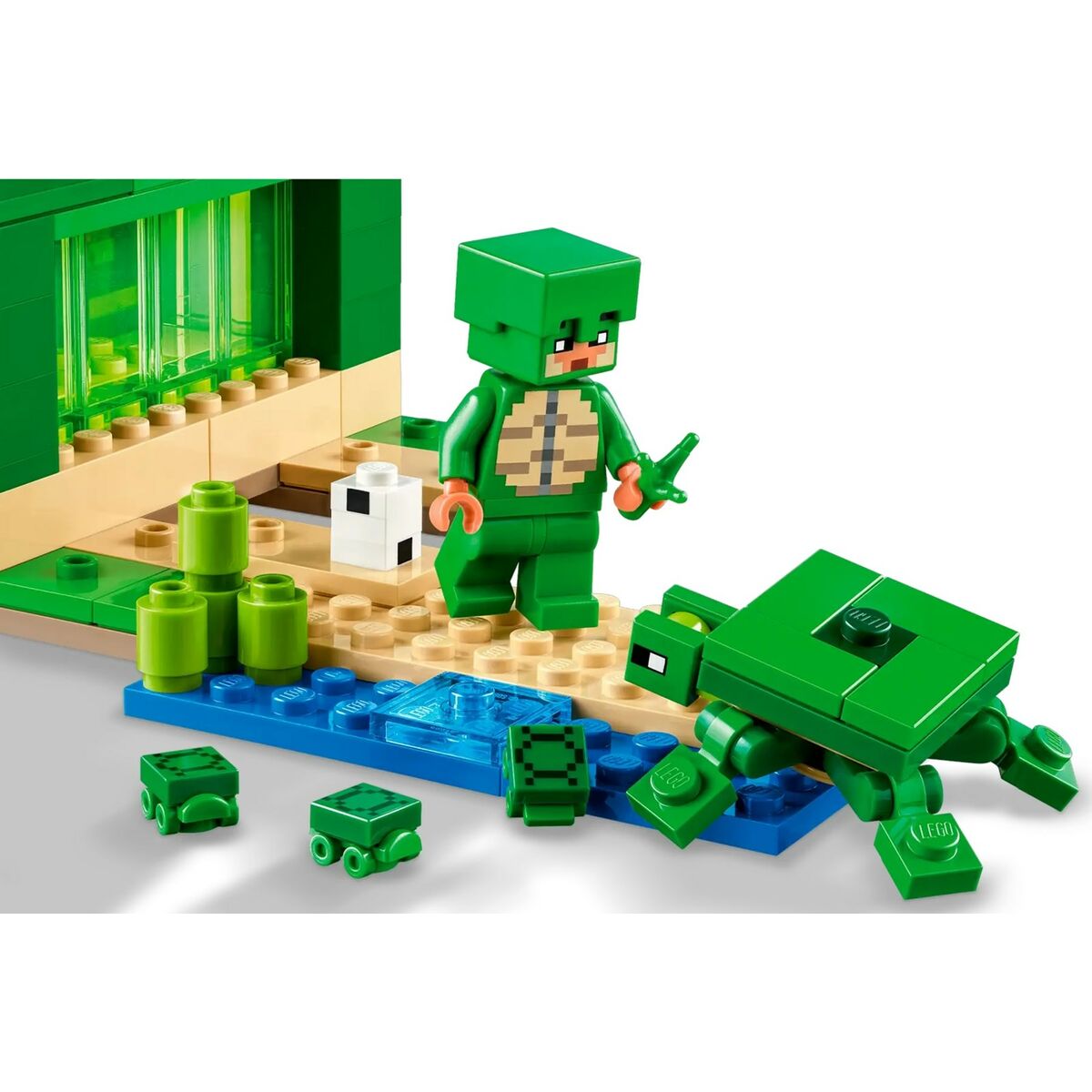 Set di Costruzioni Lego Minecraft 21254 Turle Beach House 234 Pezzi 7 S9148274_5