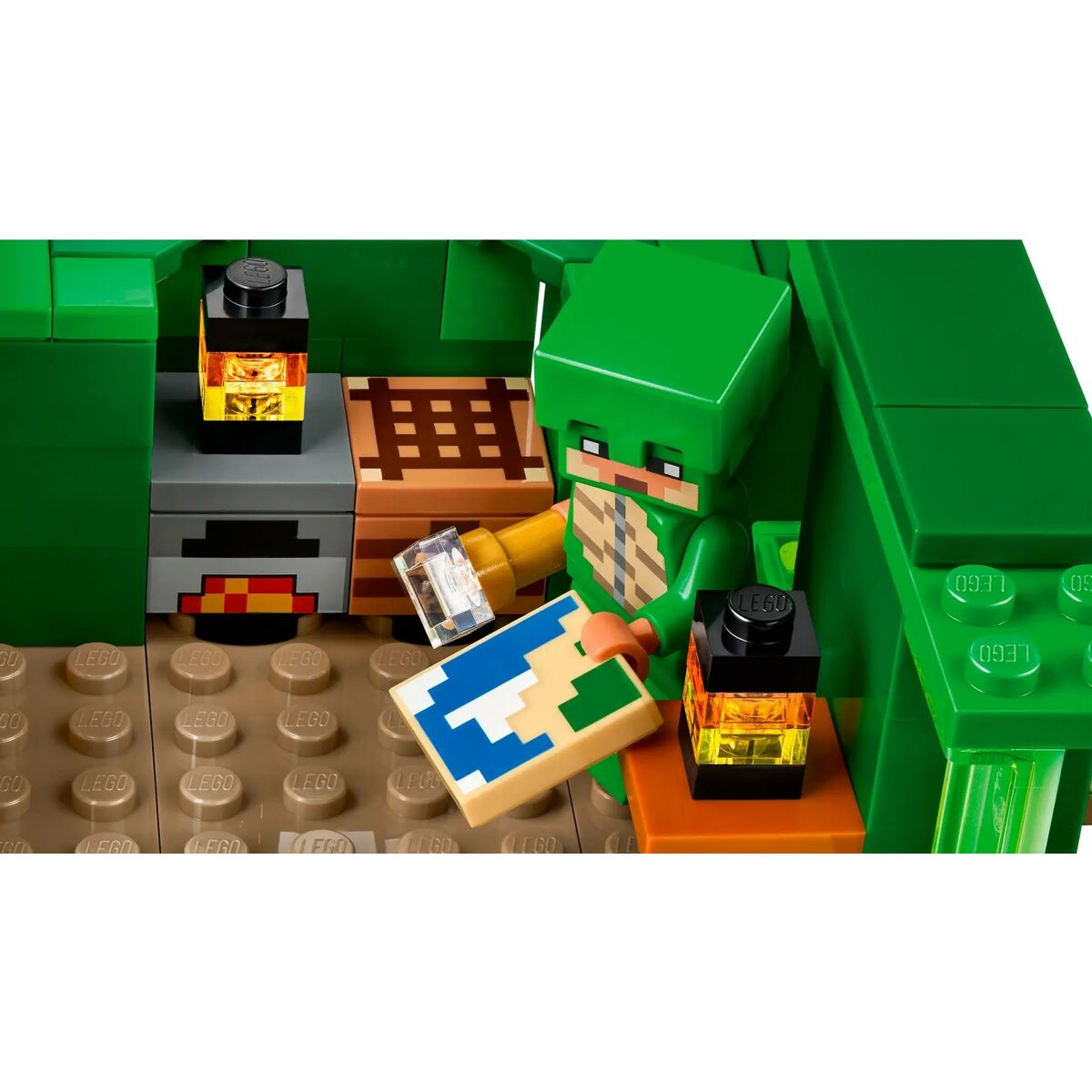 Set di Costruzioni Lego Minecraft 21254 Turle Beach House 234 Pezzi 8 S9148274_6