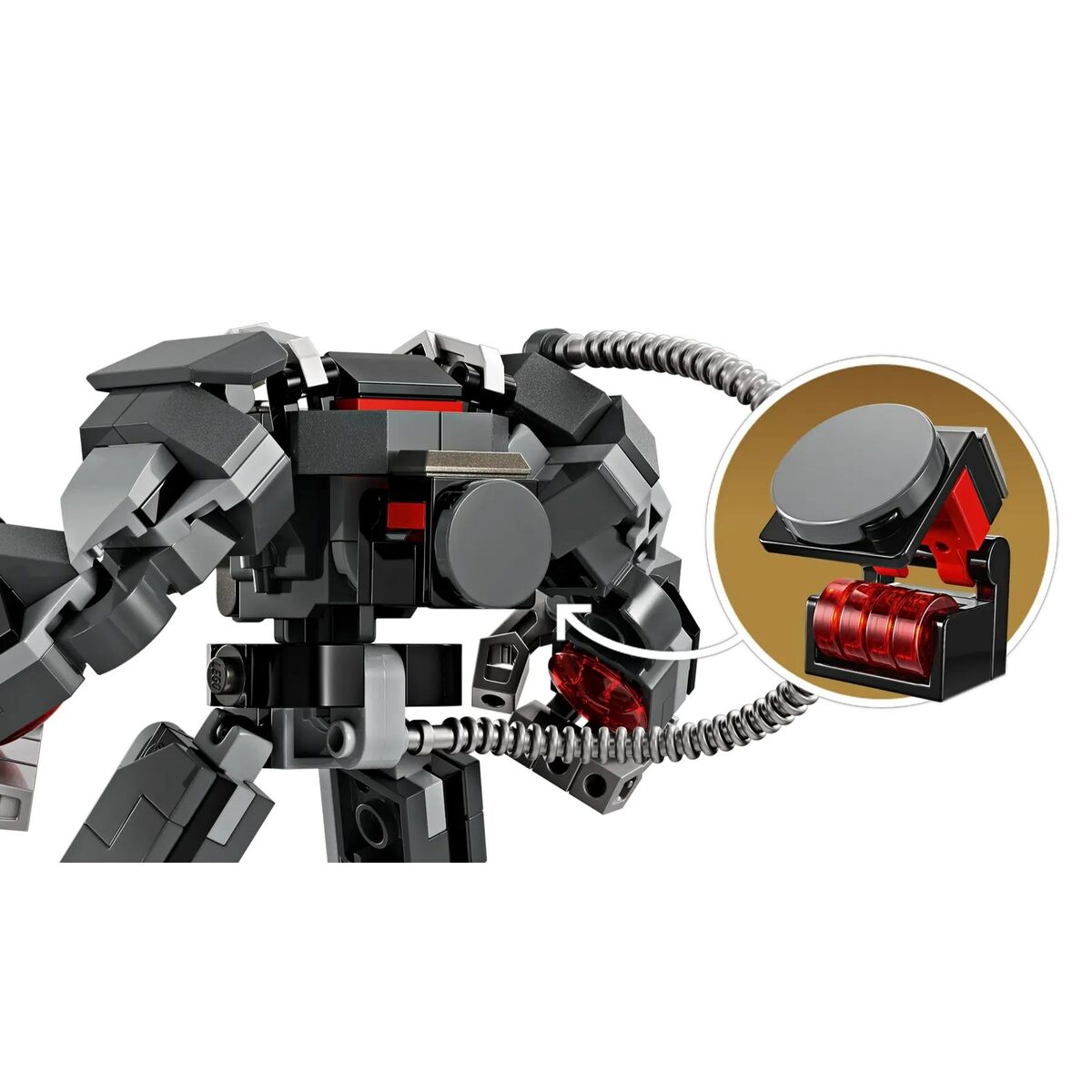 Set di Costruzioni Lego WAR MACHINE ARMADURA MECÁNICA Multicolore 154 Pezzi 6 S91110404_4