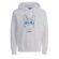 Felpa con Cappuccio Uomo JORPAL SWEAT HOOD FST Jack & Jones 2310015 Grigio 1 S2024701_0