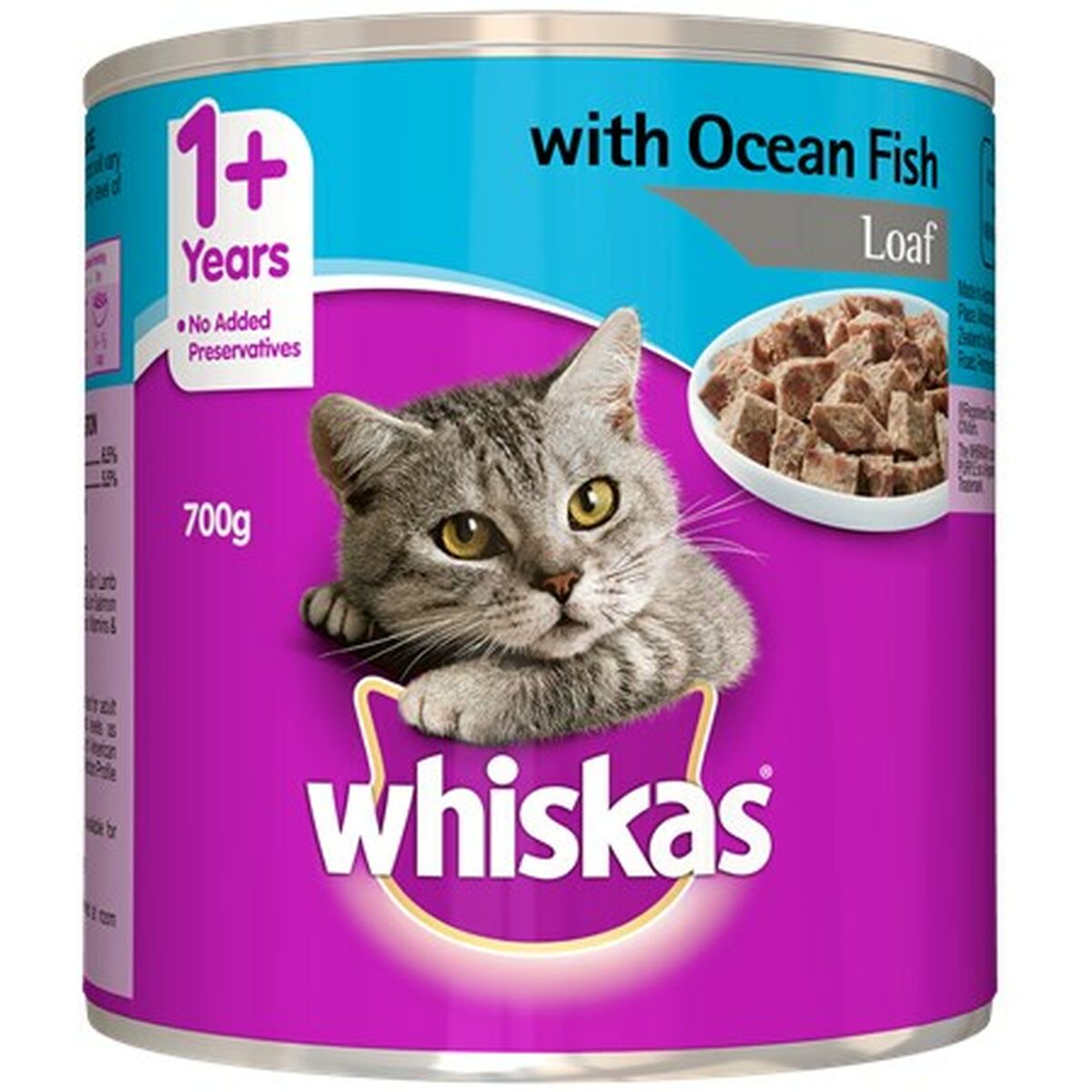 Cibo per gatti Whiskas Pollo Salmone Carne di vitello 400 g 2 S9111837_0