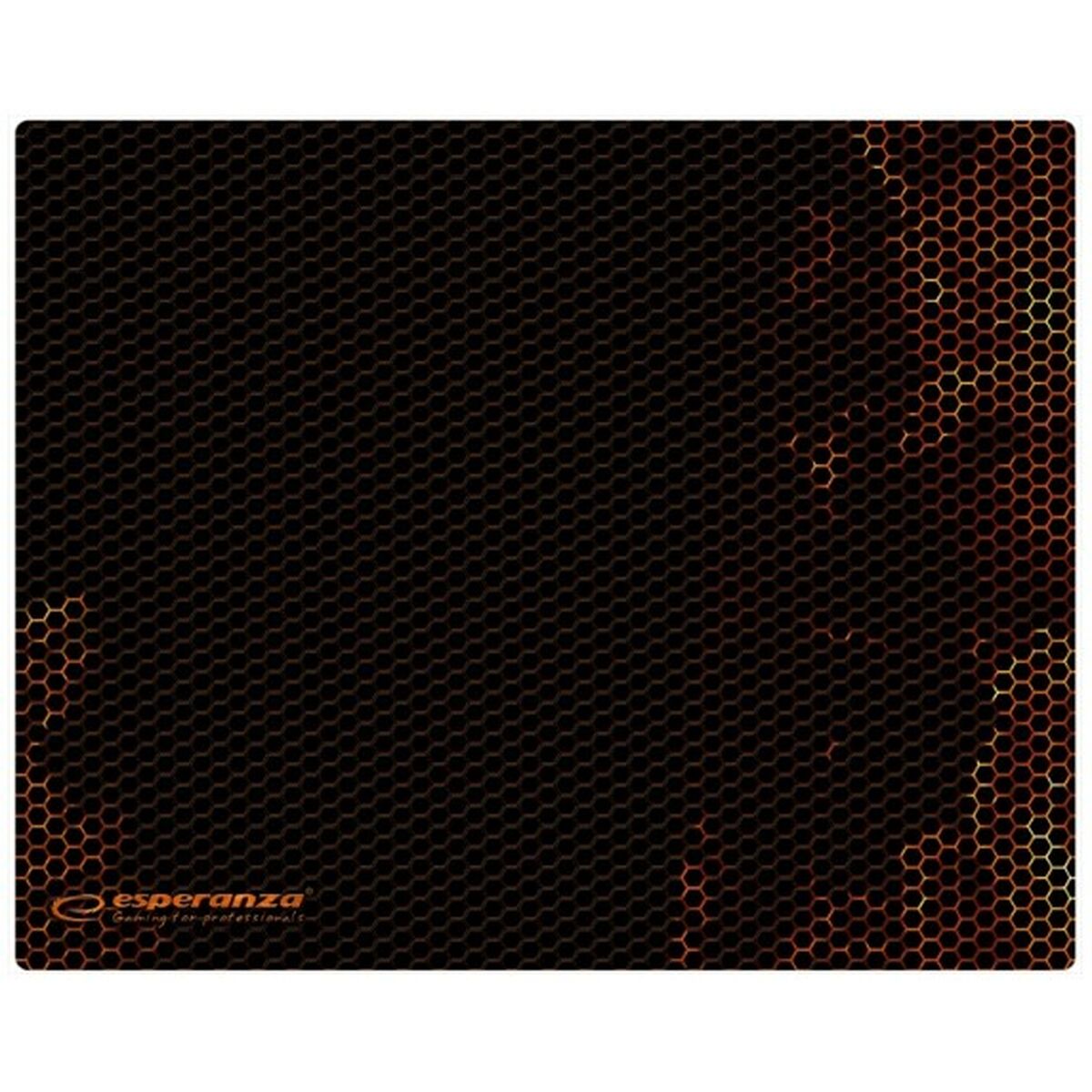 Tappetino Antiscivolo Esperanza EGP101R Nero Arancio Stampa 2 S9105732_0