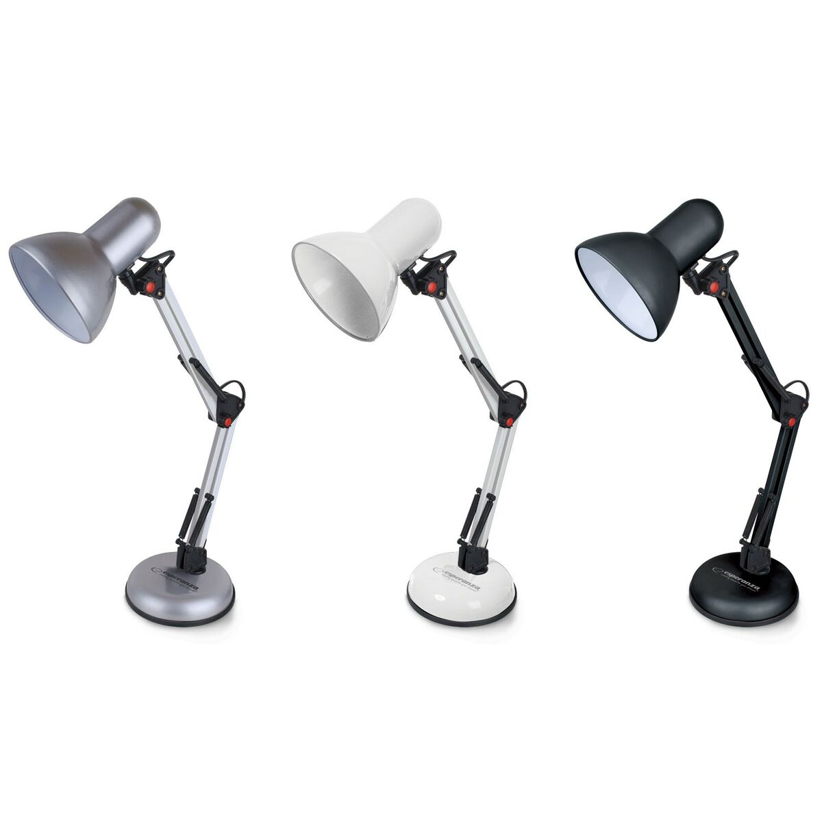 Lampada da scrivania Esperanza ELD112K Nero Plastica 12 W 6 S9121751_4