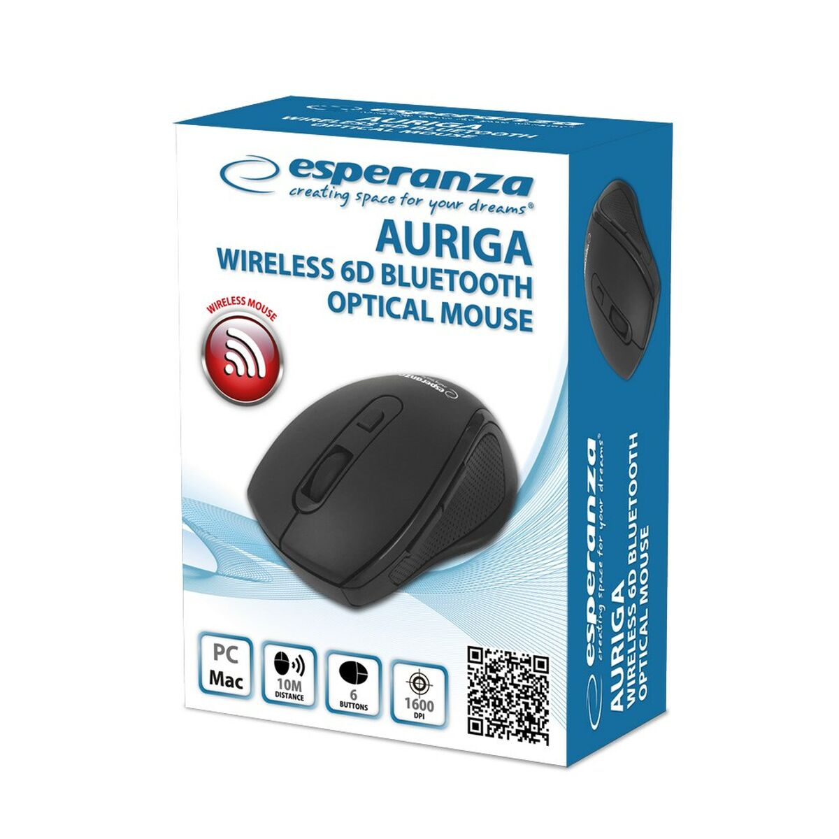 Mouse Esperanza EM128K Nero 3 S9123224_1