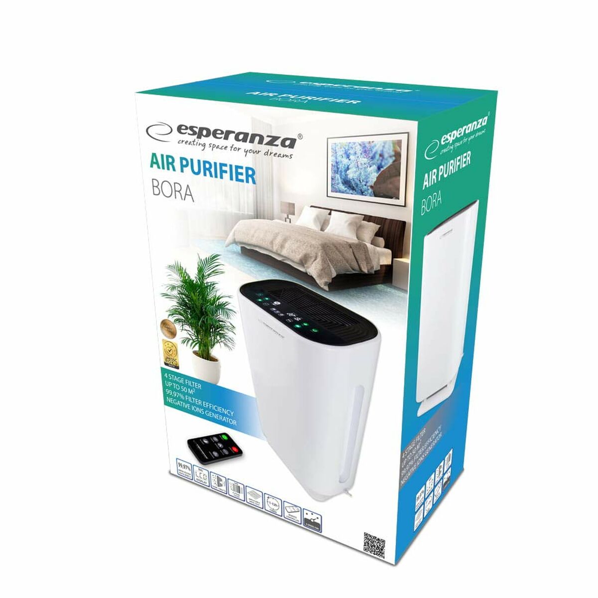 Purificatore dell'Aria Esperanza EHP003 Bianco 3 S9102414_1