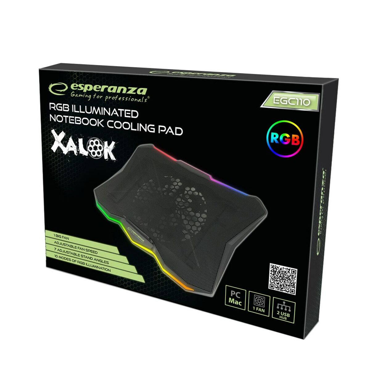 Base di Raffreddamento per PC Portatile Esperanza EGC110 7 S9106616_5