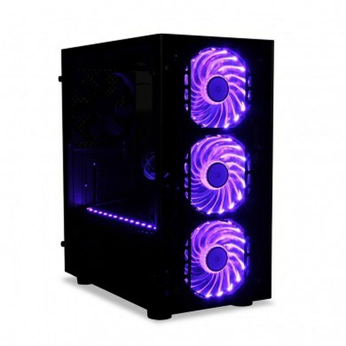 Case computer desktop Micro ATX Ibox PASSION V4 Nero Multicolore 3 S9121292_1