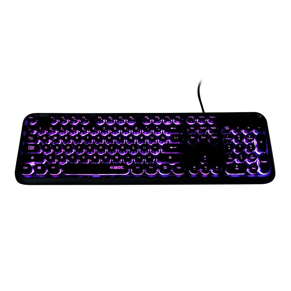 Tastiera Ibox IKS620 Nero Inglese QWERTY 4 S9139728_2