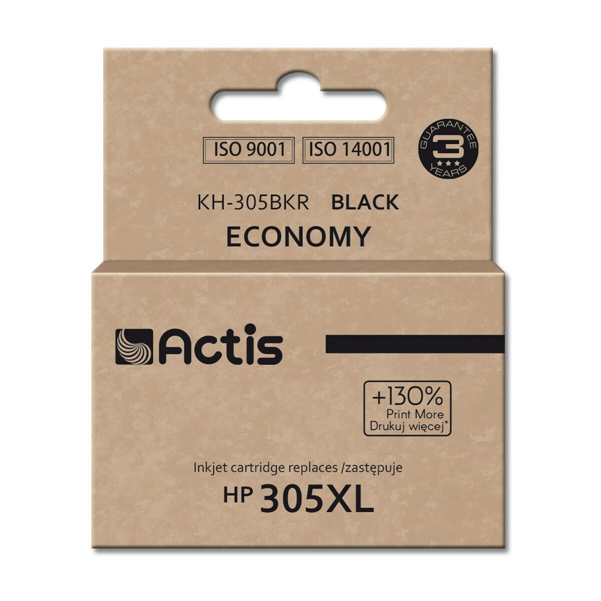 Cartuccia ad Inchiostro Originale Actis KH-305BKR Nero 2 S9113409_0