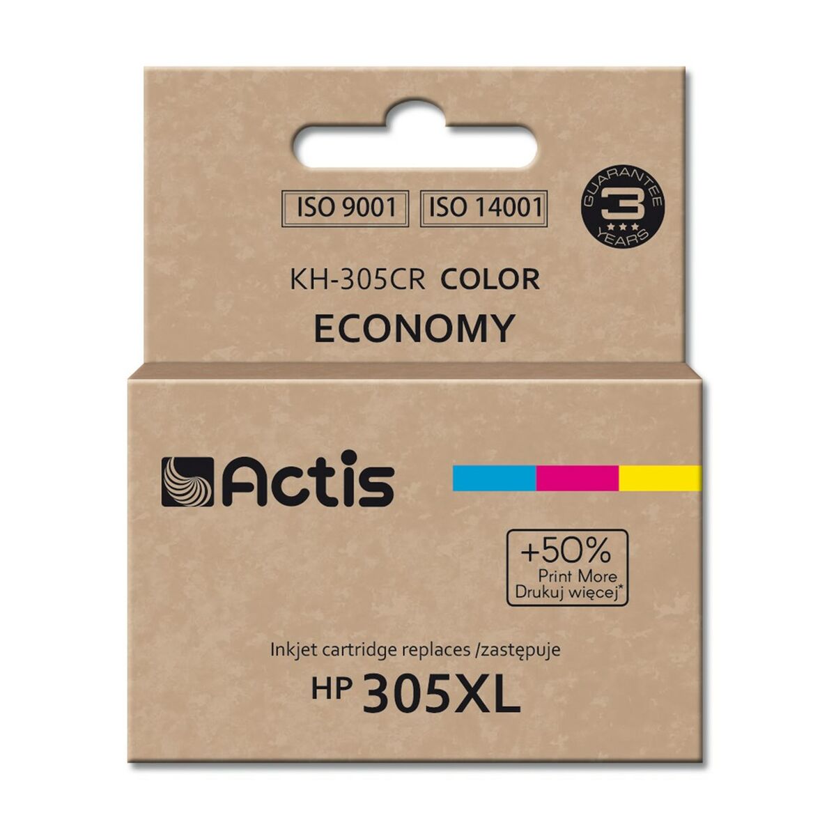 Cartuccia ad Inchiostro Originale Actis KH-305CR Ciano/Magenta/Giallo 2 S9113410_0