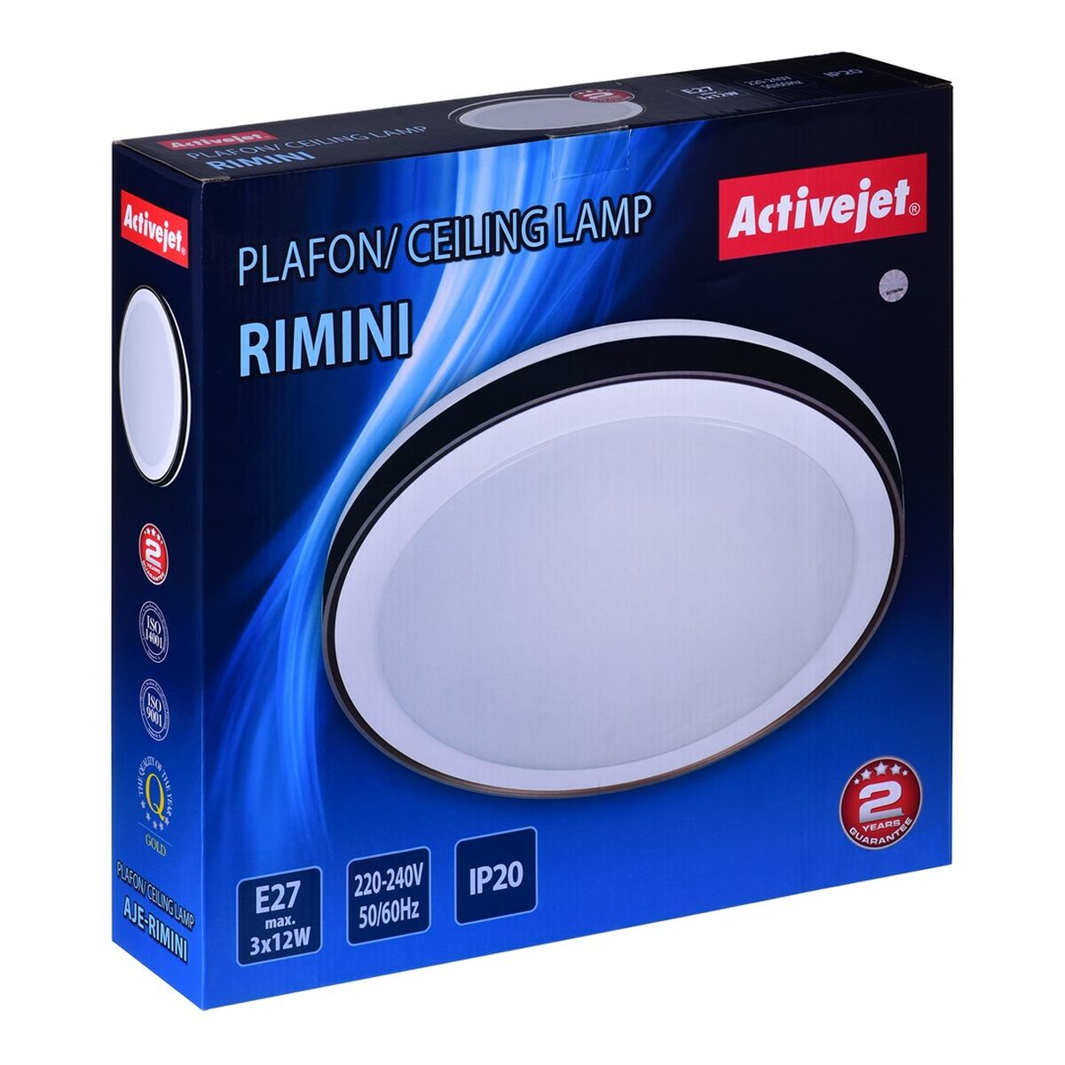 Lampadario Activejet AJE-RIMINI Bianco Nero 12 W 6 S9138733_4