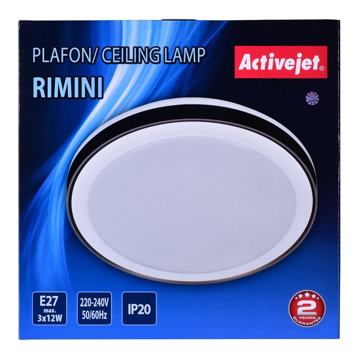 Lampadario Activejet AJE-RIMINI Bianco Nero 12 W 7 S9138733_5